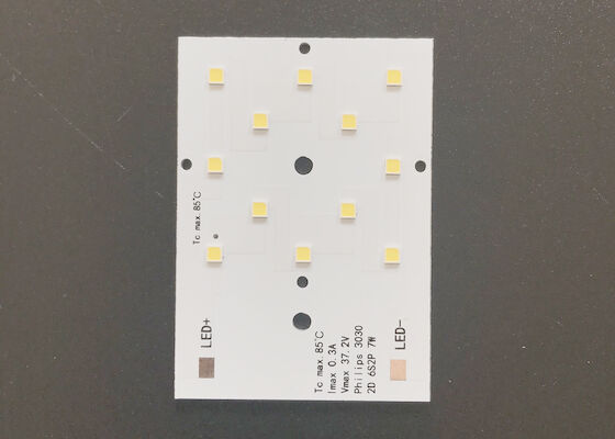 SMD 3030 μικρό πάχος 1.5mm πινάκων PCB αλουμινίου μεγέθους 7W