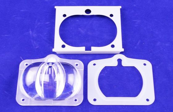 Optical Grade PC COB Led Lens Street Led Light Lens with Silicone gasket