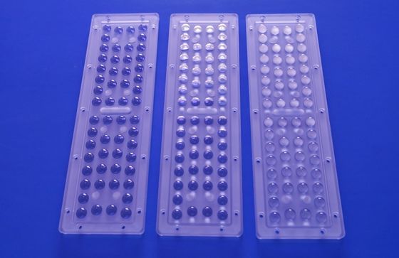 Wide Angle Polarized Lens LED Street Light Module , 56W 3030 SMD Outdoor Lighting Kits