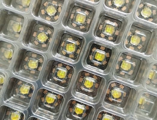 High Current 850mA White 1W High Power LED Luminous Flux 900-1100lm