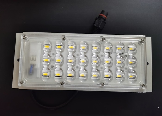 Αγορά 173x71mm 24 LED 5050 SMD Module LED Street Light Components με οπτικούς φακούς ηλεκτρονική κατασκευή