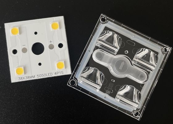 Outdoor Lighting 4 In 1 SMD 5050 LED Module 10W-15W With 150x75 Degree Lens Waterproof