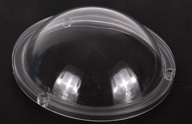 Αγορά ο υψηλός κόλπος διαμέτρων 142MM οδήγησε τη διαφανή πλαστική κάλυψη 91% Tranmittance PC φακών λαμπτήρων ηλεκτρονική κατασκευή