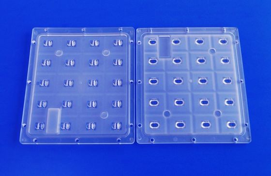 PC Optical Led Lens Array 20w XPE Led Street Light Lens For Light Module Fixtures