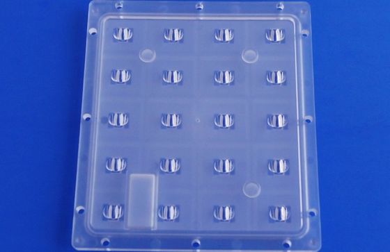 20W PC Xpe Lens , LED Street Light Components For Led Street Light