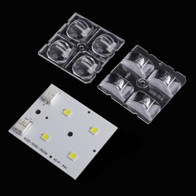Αγορά 2x2 PC Led Lens, 4 σε 1 Led Optical Lens για SMD 5050 Led Lamp ηλεκτρονική κατασκευή