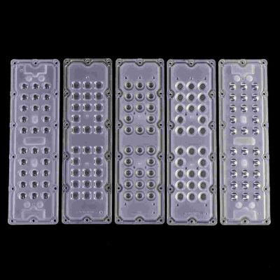 SMD 5050 Led High Bay Light Lens , 28 In 1 30 degree Led Lens 236x70mm