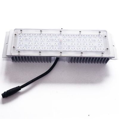 50W SMD 3030 Modul Led Lens , 56 In 1 Led Street Light Lens Optical Grade PC Lens