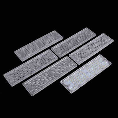 Led Street Light Lens 80x150 Degree Led Light Module With Heat Sink