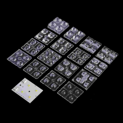 Αγορά 2x2 Led Module 50x50mm 4 σε 1 LED Οπτική Γυαλιά Για Οδικά Φώτα ηλεκτρονική κατασκευή
