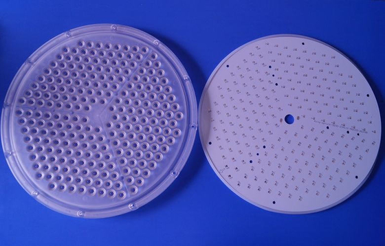 Αγορά Ελαφρύς φακός κόλπων 200 Watt υψηλός με το φακό των οδηγήσεων πινάκων PCB/234pcs SMD 3030 ηλεκτρονική κατασκευή