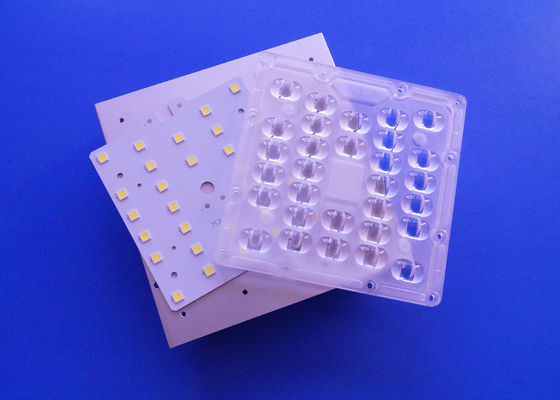 Square Shape 130x130mm SMD 5050 Led Light Module With Heat Sink