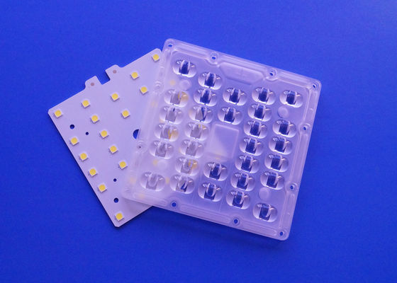 Square Shape 130x130mm SMD 5050 Led Light Module With Heat Sink