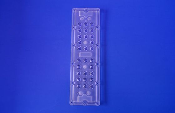 Customized SMD 5050 LED Lens Array 28 in 1 with 80x150 Degree Beam Angle for Street Light