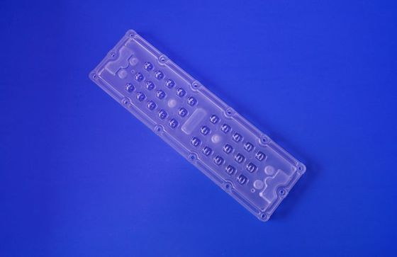 Customized SMD 5050 LED Lens Array 28 in 1 with 80x150 Degree Beam Angle for Street Light