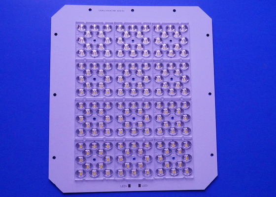 Προσαρμοσμένη πλακέτα PCB 120W 144 LED 3030 SMD 8S18P 48V με φακό LED 5050SMD
