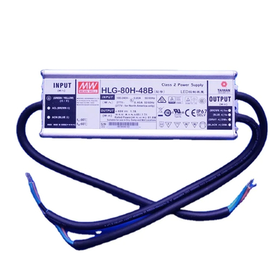 48V 1A συνεχές ρεύμα Ηλεκτρική τροφοδοσία LED Ανθεκτικό περίβλημα αλουμινίου 100Pcs/Kg