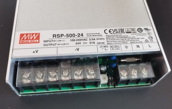 MEAN WELL RSP-500-24 24V 21A 504W AC DC Τροφοδοτικό μεταγωγής μονής εξόδου