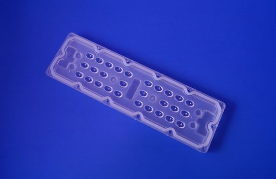 28 LED 3030 SMD LED Lens With Wide Angle 80x150 Degree For Streetlight Retrofit Kits