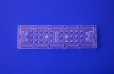 SMD 3535 οδήγησε το φακό φωτεινών σηματοδοτών, 28 σε 1 οδηγημένο βαθμός οπτικό φακό 80x150