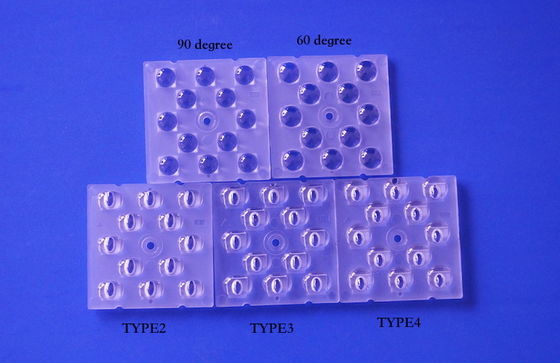 Φακός LED 3030 PC οπτικής ποιότητας 12 ΣΕ 1 50X50X5.57mm για λαμπτήρα δρόμου SMD