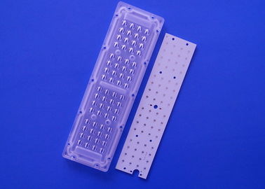64 SMD 3535 οδήγησε την ελαφριά κάθετη 65x150 μηχανών γωνία φακών βαθμού ενότητας για τον οδηγημένο οδικό λαμπτήρα