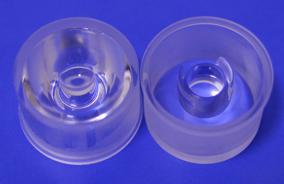 45 Degree high power LED Lens , Led light lens for 3 / 1 Watt Bridgelux Chip