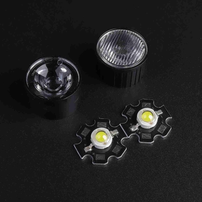 1W / 3W 15mm οδήγησε τον ελαφρύ φακό αντικαθιστά τον οδηγημένο οδικό λαμπτήρα με XPG