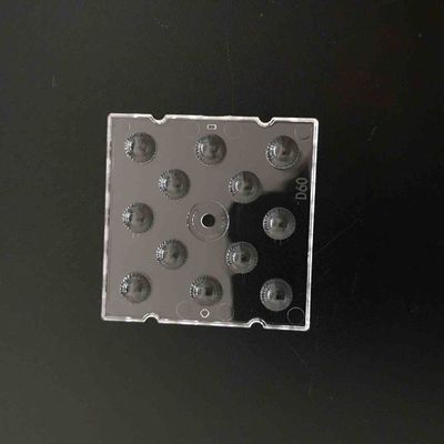 50x50mm SMD 3030 Led Lens , 12 In 1 Led PC Lens For High Bay Light
