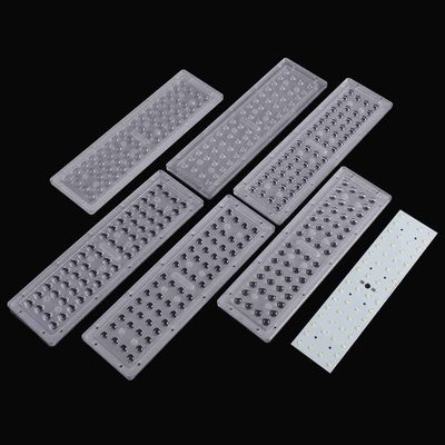 Optical PC Street Lamp Module 50W SMD3030 PCB Module Street Light Array Lens