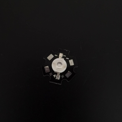 Υψηλή φωτεινή κόκκινη υψηλής ισχύος LED 3w 630nm 60lm, 3 χρόνια εγγύηση