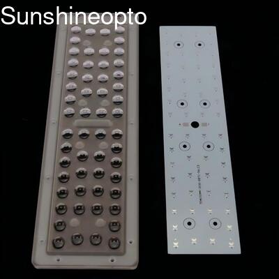 Φακός Street Light LED PC 56W με γωνία δέσμης διαφόρων βαθμών και LED SMD 3030 για υψηλή φωτεινή ροή