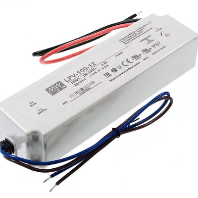 Χύδημα Meanwell 102W 12V Αδιάβροχο LED τροφοδοσία Ηλεκτρική ρεύμα Single Output LED Driver
