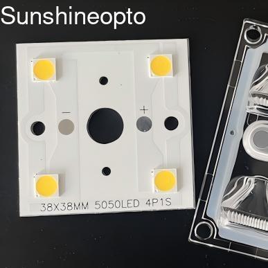 Πυρόστερη 5050 SMD LED Street Light Module 10W-15W με LED Board και φακό
