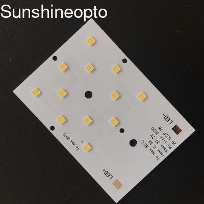 Προσαρμοσμένη πλακέτα PCB LED 12 σε 1 SMD 3030 για Street Light Flood Light Road Highway Garden Tunnel Light