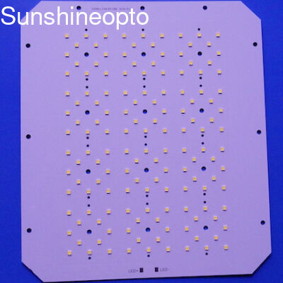 Προσαρμοσμένη πλακέτα PCB 120W 144 Points 3030 SMD με φακό LED 50x50mm