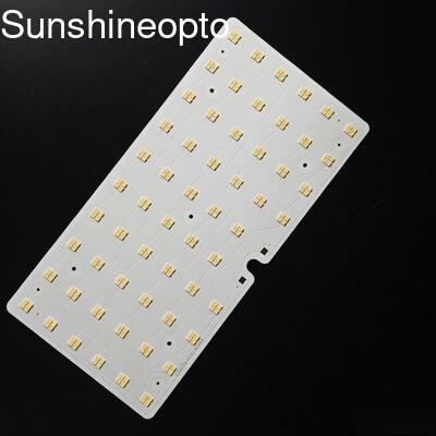 232 τεμ. 3030 SMD LED Μονάδα φωτός δρόμου με γωνία δέσμης 115x150 μοιρών και οπτικό φακό υπολογιστή
