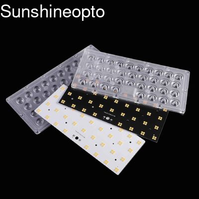 Κιτ 100W SMD 3030 Array Lens LED Street Light Retrofit Kit με έξοδο 160 lm για φωτισμό υψηλής απόδοσης