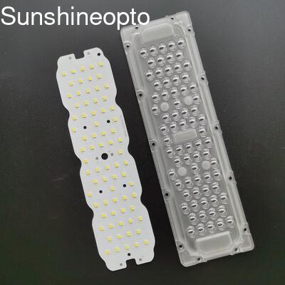 160lm/w SMD 3030 LED Light Module 50W LED Street Light Retrofit Kit με οπτικό φακό υπολογιστή