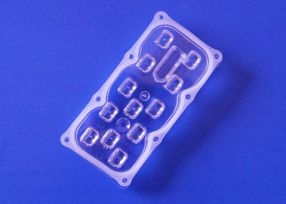 147*72 Degree Angle Power Led Lens 10+2 Led Lens Array For 3030/3535/5050 Leds