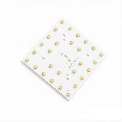 100×100mm 50W SMD3535 LED PCB Board with Optical PC Lens Road & Public Lighting Retrofit Module OEM Manufacturer