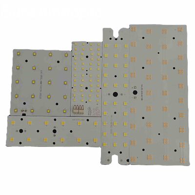 Προσαρμοσμένη πλακέτα SMD LED PCB Κατασκευαστής PCB αλουμινίου με 1 oz χαλκό 0,2 mm ελάχιστο μέγεθος τρύπας