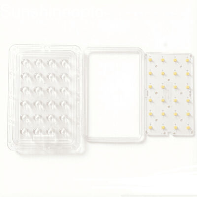 Προσαρμοσμένη πλακέτα αλουμινίου LED PCB με 3535 SMD LED υψηλής θερμικής αγωγιμότητας για φως σήραγγας φωτός δρόμου