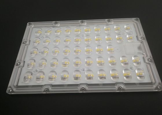 Ενότητα type2-μ SMD3030 91% Tranmittance 48 σημείων φακών 6V 100W PCB των οδηγήσεων