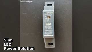 Τροφοδοτικό LED 12V 15W Λεπτό DIN Rail